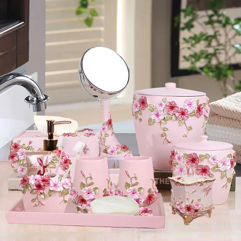 Wedding Bathroom Supply Kit - 5종 욕실 세트 유럽식 세면용품 키트