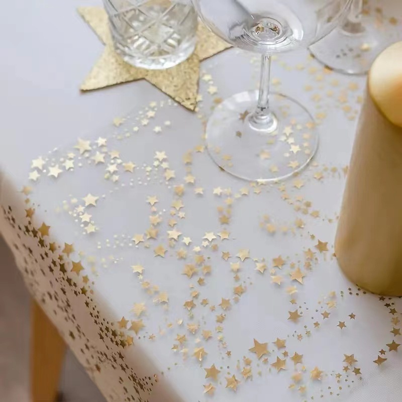 Table Runner Sequin - 파티 테이블 러너 폴리에스터 섬유 반짝이는