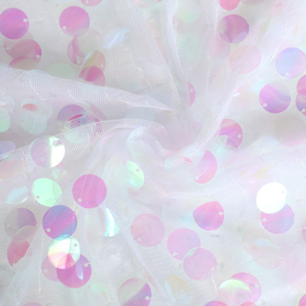 Table Runner Sequin - 물고기 비늘 모양 스팽글 테이블 러너