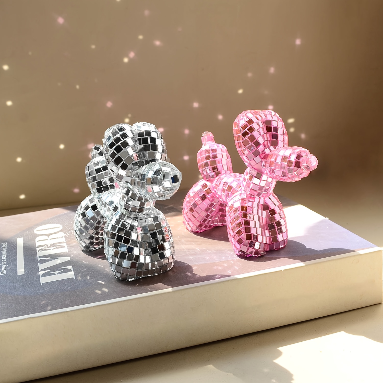 Confetti Balloon Set - 1pc 디스코 미러 풍선 강아지 귀여운