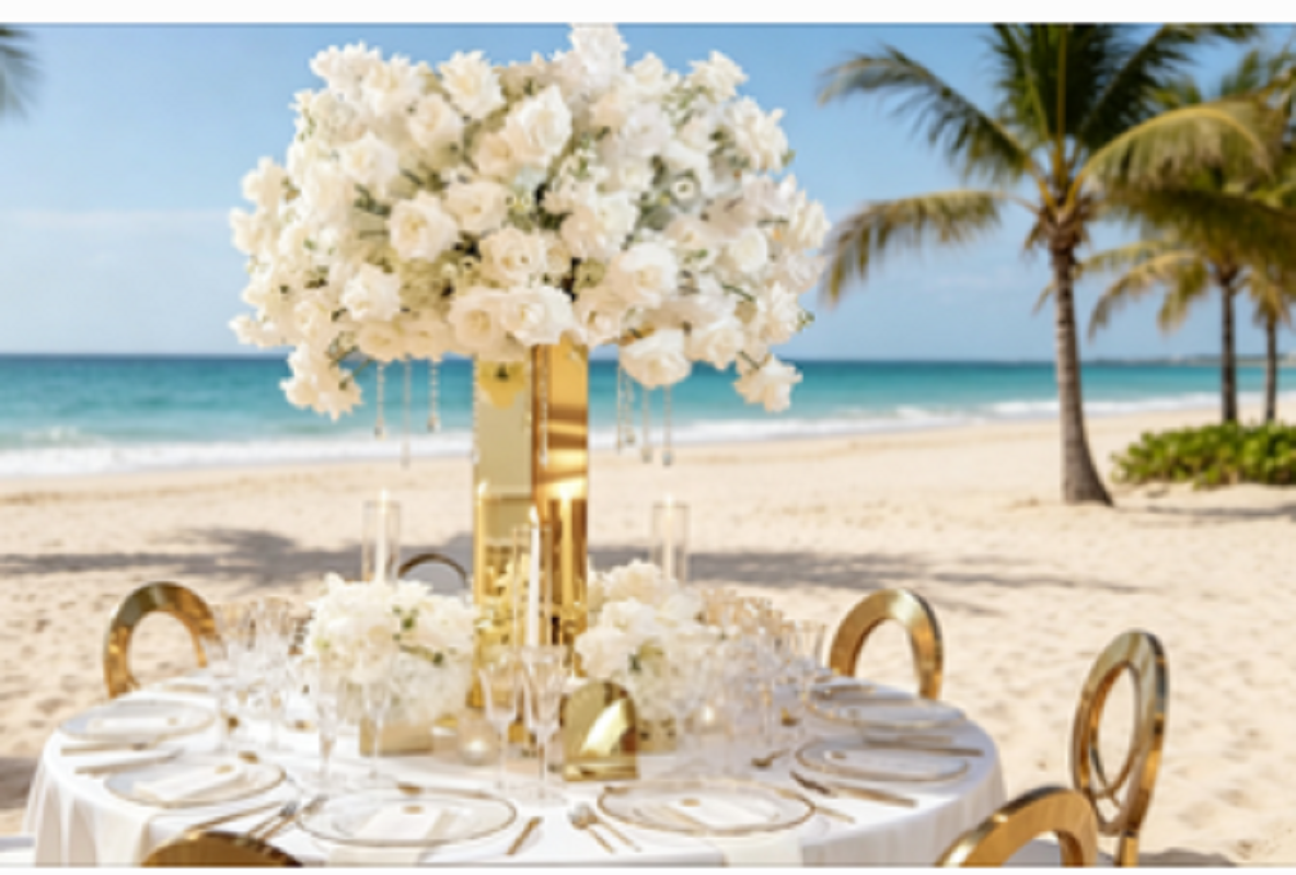 Wedding/Event Supply Store - 금속 화병 및 스테인리스 스틸 꽃꽂이대