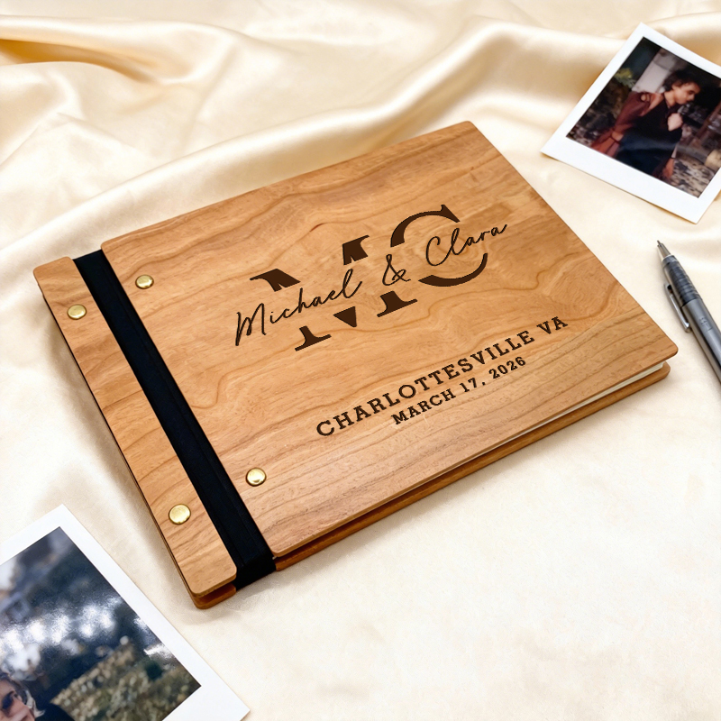 Personalized Guest Book - 개인 맞춤형 웨딩 방명록 - 나무