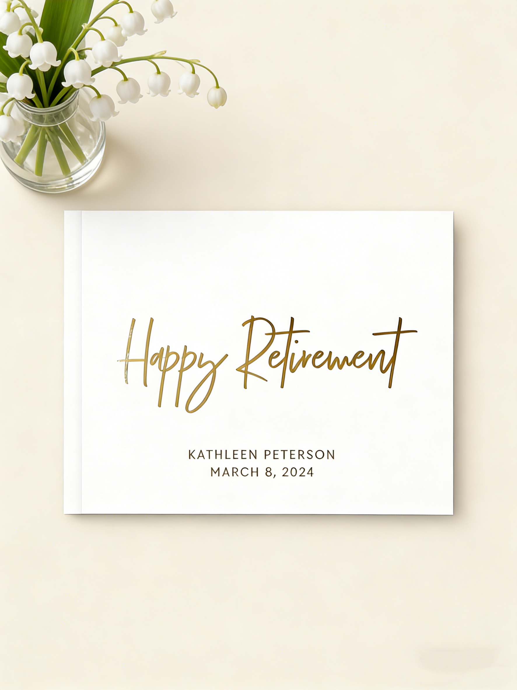 맞춤형 금박 두 가지 글꼴의 타이포그래픽 웨딩 방명록  - Personalized Guest Book 리뷰 및 가격