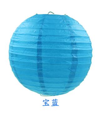 파란색 중국식 종이 랜턴 15cm 웨딩 이벤트 파티 장 - Wedding Event Supply 리뷰 및 가격