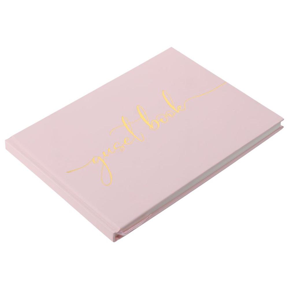 핑크 블랙 화이트 웨딩 방명록, 섬세한 종이 24.3x - Personalized Guest Book 리뷰 및 가격