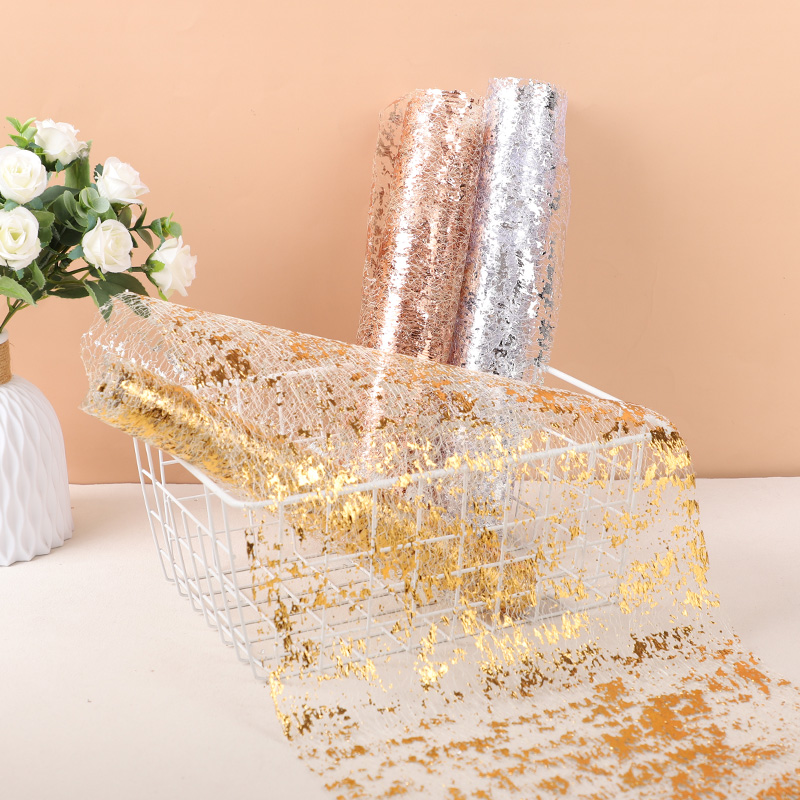 메탈릭 골드 테이블 러너 스팽글 반짝이 메쉬 롤 식탁보 - Table Runner Sequin 리뷰 및 가격