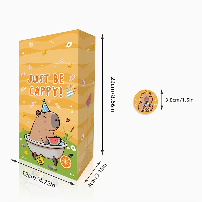 12/24/48pcs Capybara 사탕 가방 생일  - Wedding Event Supply 리뷰 및 가격