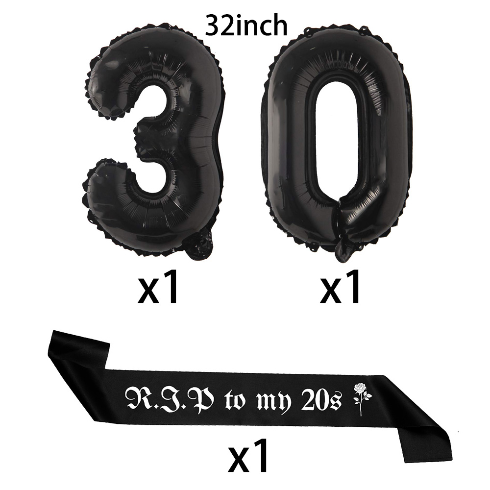 20일 30일 생일 장식 죽음 파티 용품 20대 새시  - Confetti Balloon Set 리뷰 및 가격