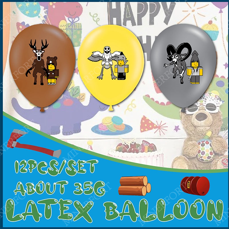로블록스 99 나이츠 인 더 포레스트 라텍스 풍선 게임 - Confetti Balloon Set 리뷰 및 가격