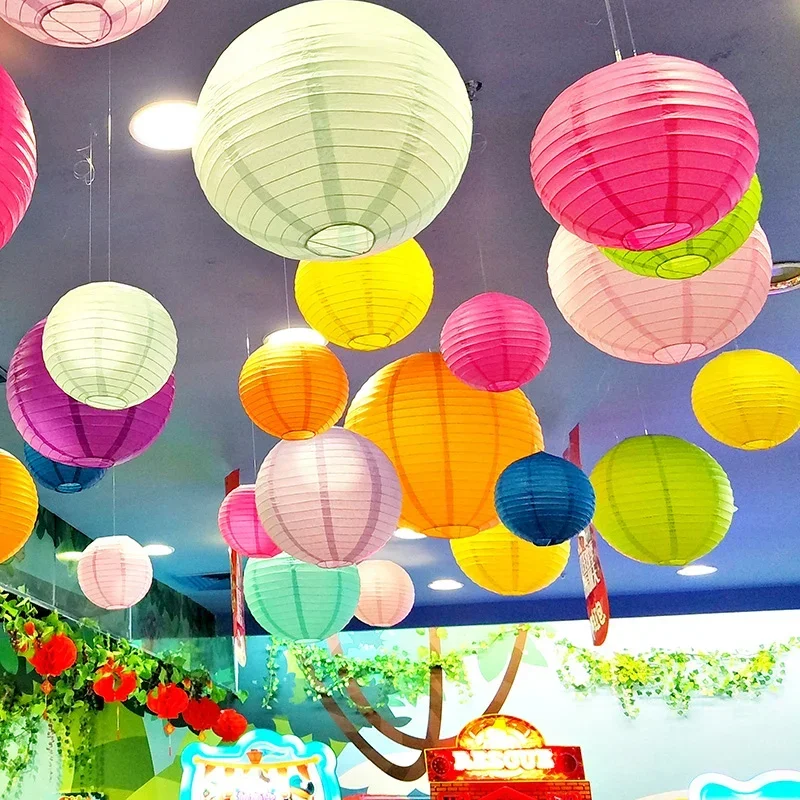 다채로운 색상의 중국식 종이 등불 15-20-25-30 - Wedding Event Supply 리뷰 및 가격