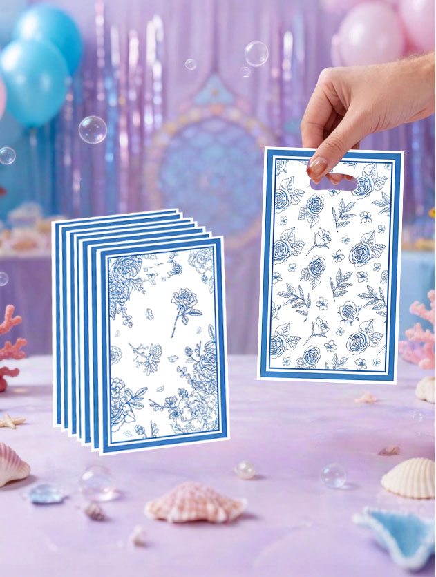 20개/40개 파티 선물 가방, 파란색과 흰색, 다양한 - Wedding/Event Supply Store 리뷰 및 가격