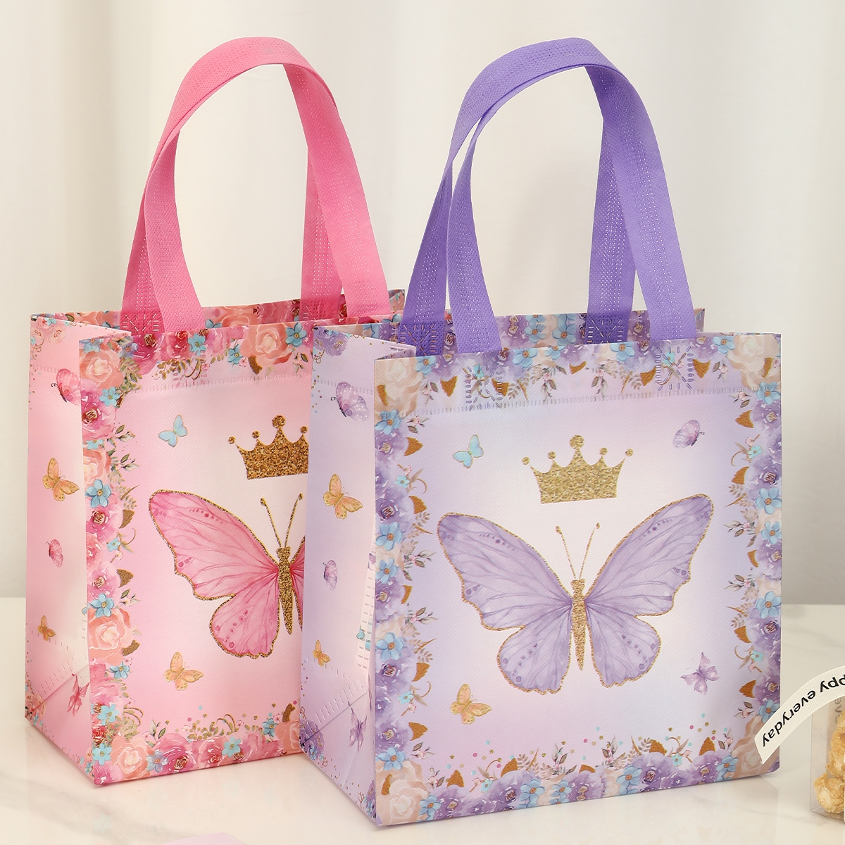 혼합 나비 그래픽 선물 가방, 결혼식용 모던 부직포 원 - Wedding Event Supply 리뷰 및 가격