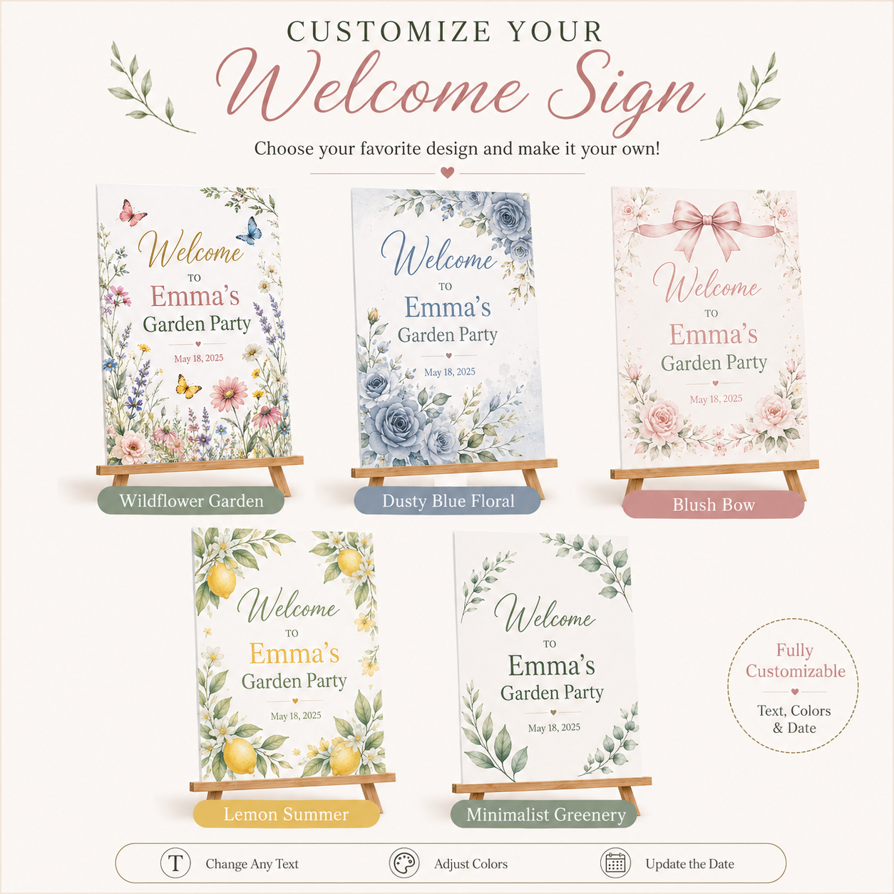 개인 맞춤형 웰컴 사인 폼보드 세로형 디스플레이 보드  - Wedding Event Supply 리뷰 및 가격